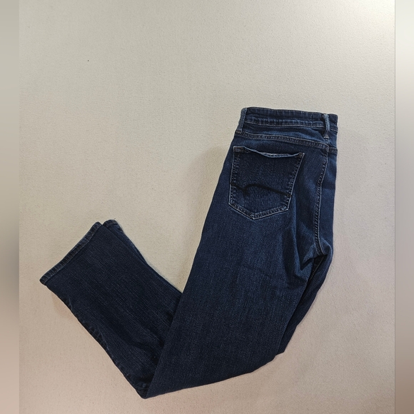 Mavi Zach Straight Leg Jeans 35x32 Dark Wash Stretch Denim - Picture 3 of 9